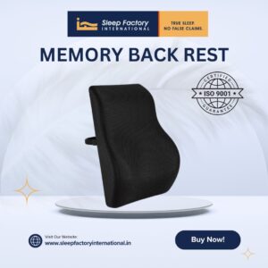 Memory Foam Back Rest for Office chair and Car seat